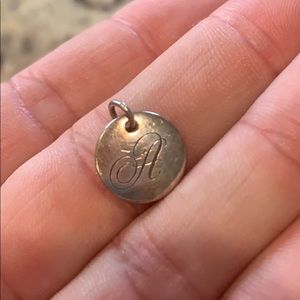 Tiffany Charm “A”